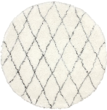 Nuloom Rugs - Hand Made Marrakech Shag - Ivory