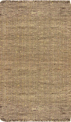 nuLOOM Rugs - Hand Woven Chunky Loop Jute - Beige