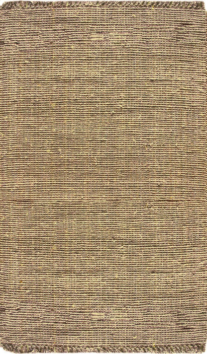 nuLOOM Rugs - Hand Woven Chunky Loop Jute - Beige