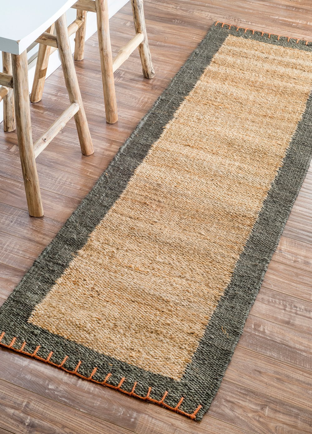 Nuloom Rugs - Hand Woven Cameron Jute - Natural