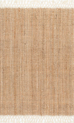 nuLOOM Rugs - Hand Woven Raleigh - Natural