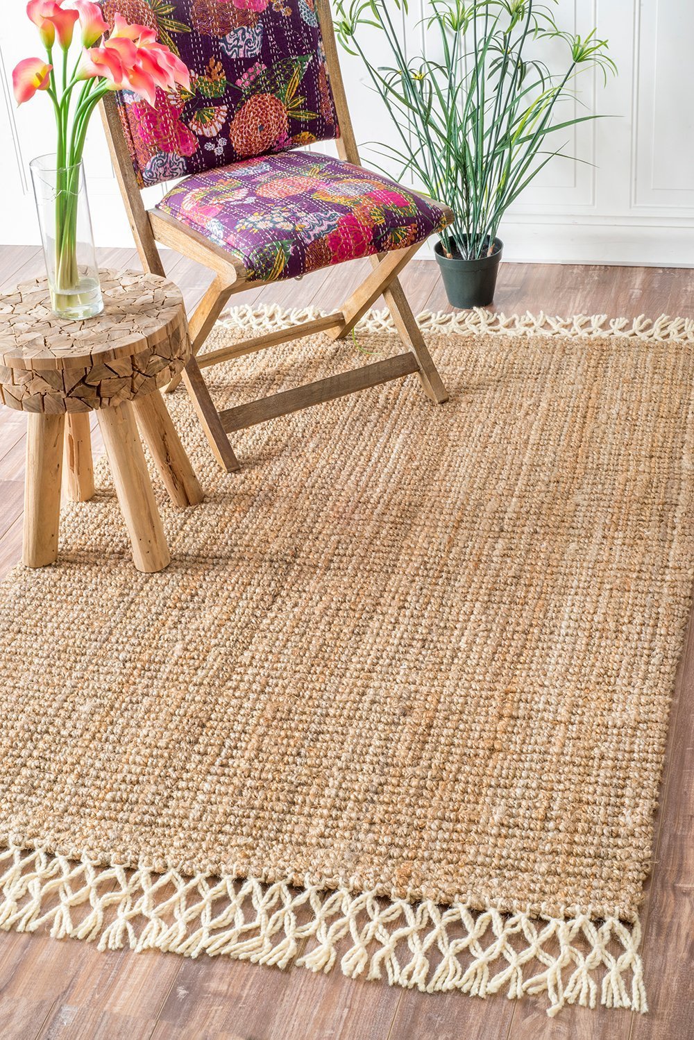 Nuloom Rugs - Hand Woven Raleigh - Natural