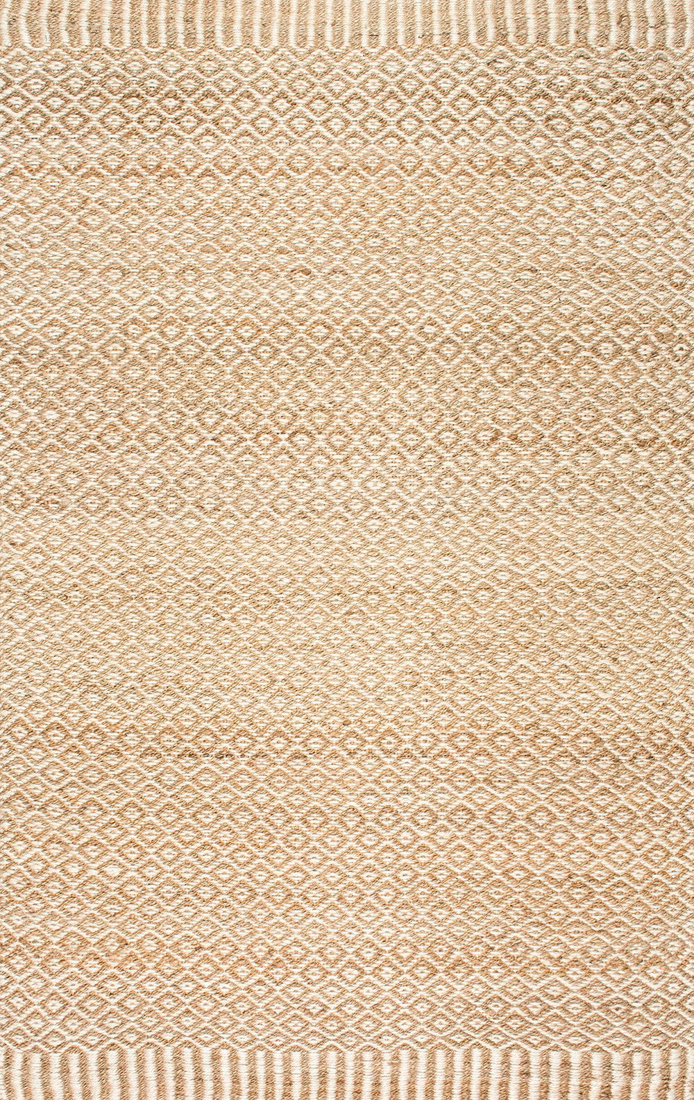 Nuloom Rugs - Hand Woven Louise Trellis - Natural