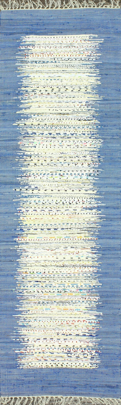 Nuloom Rugs - Flatweave Tasha Cotton Rug - Denim