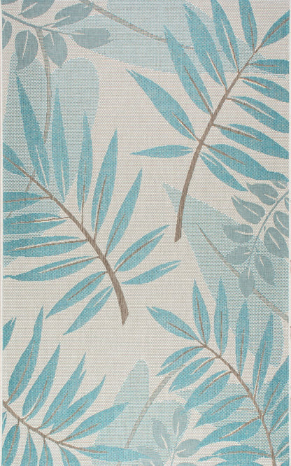 Nuloom Rugs - Outdoor Trudy - Turquoise