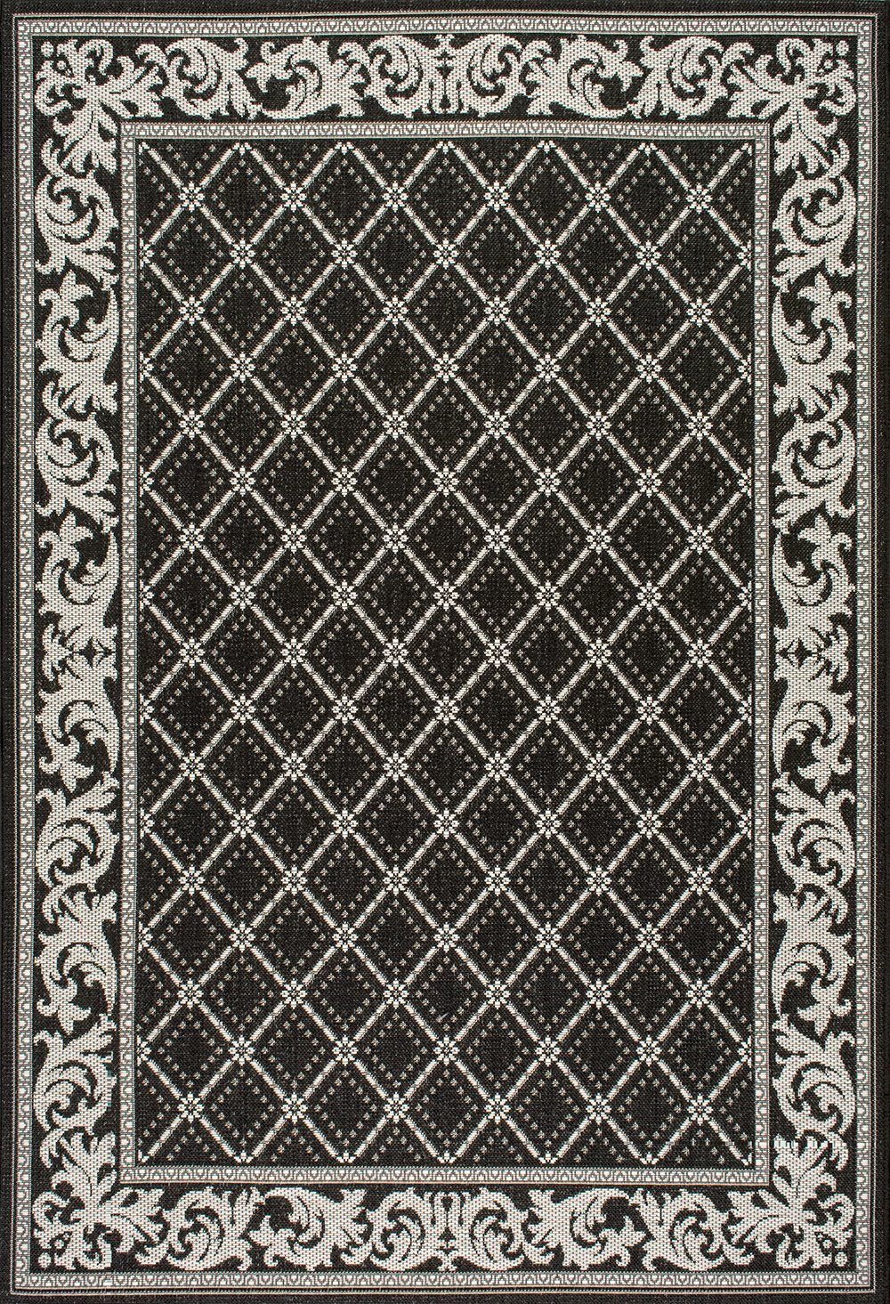 Nuloom Rugs - Sammie Trellis Outdoor - Black