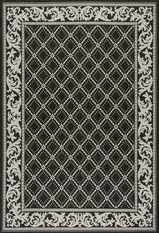 nuLOOM Rugs - Sammie Trellis Outdoor - Black