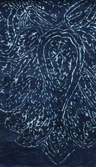 nuLOOM Rugs - Hand-Knotted Fredrik Rug - Navy Blue