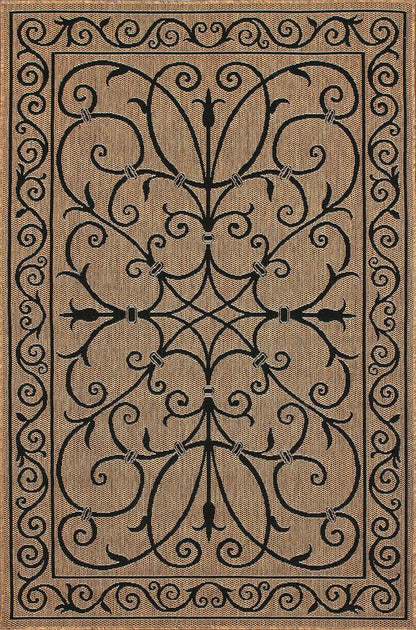 Nuloom Rugs - Machine Made Kathleen Outdoor Krem - Brown