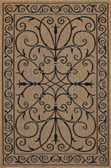 nuLOOM Rugs - Machine Made Kathleen Outdoor Krem - Brown