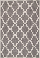 nuLOOM Rugs - Machine Made Gina Outdoor Moroccan Trellis - Grey