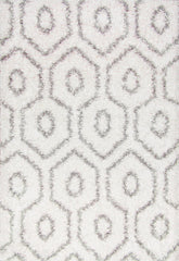 nuLOOM Rugs - Toshia Shaggy - White