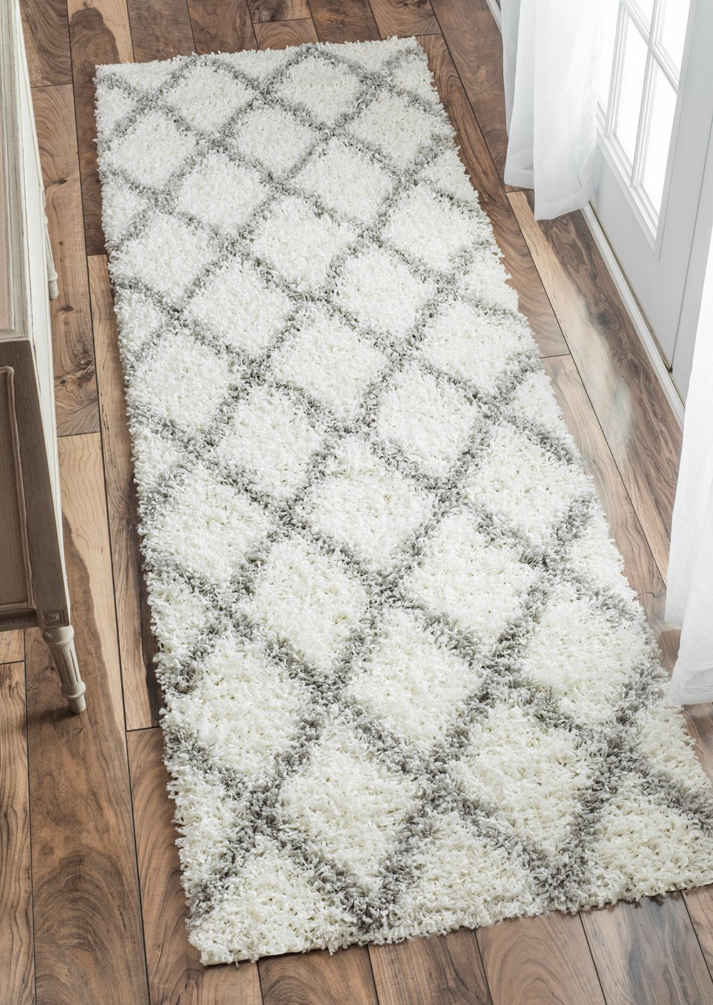 Nuloom Rugs - Shanna Shaggy - White