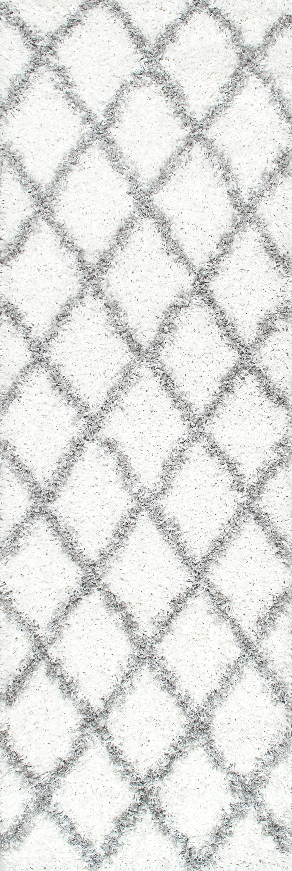 Nuloom Rugs - Shanna Shaggy - White