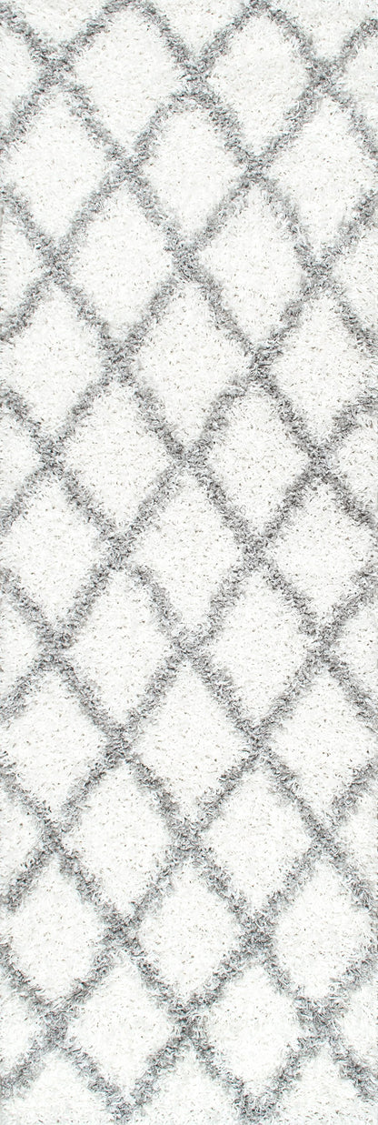 Nuloom Rugs - Shanna Shaggy - White