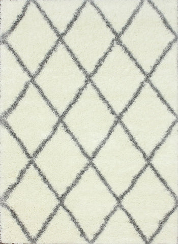 Alfombras nuLOOM - Pelusa de diamante hecha a máquina - Gris
