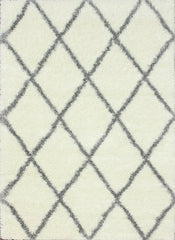 nuLOOM Rugs - Machine Made Diamond Shag - Grey