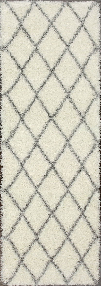 Nuloom Rugs - Machine Made Diamond Shag - Grey