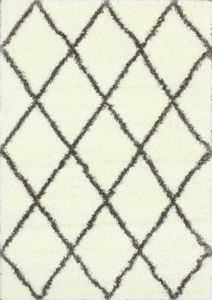 Nuloom Rugs - Machine Made Diamond Shag - Brown