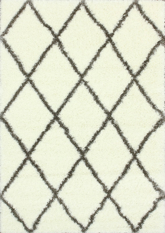 Nuloom Rugs - Machine Made Diamond Shag - Brown