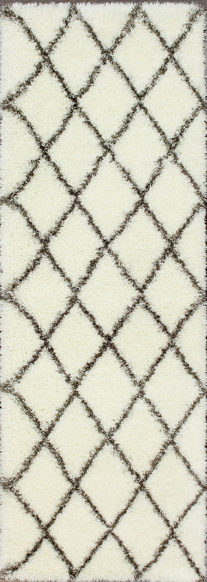 nuLOOM Rugs - Machine Made Diamond Shag - Brown