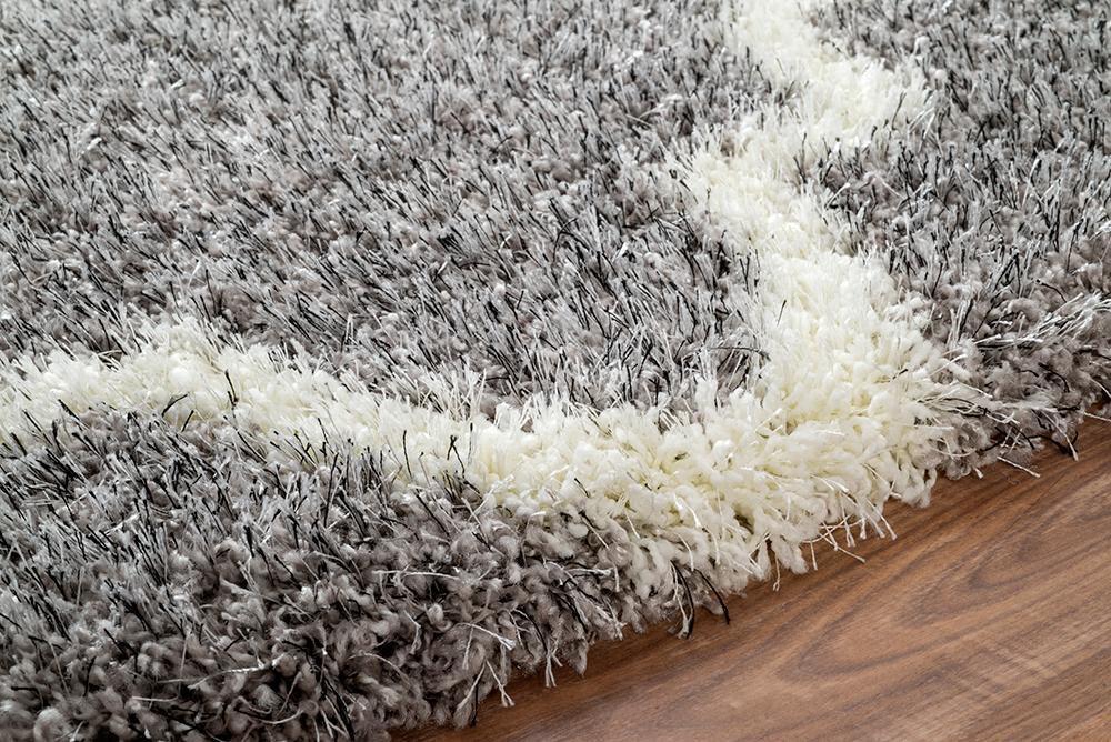 Nuloom Rugs - Luna Trellis Shag - Grey