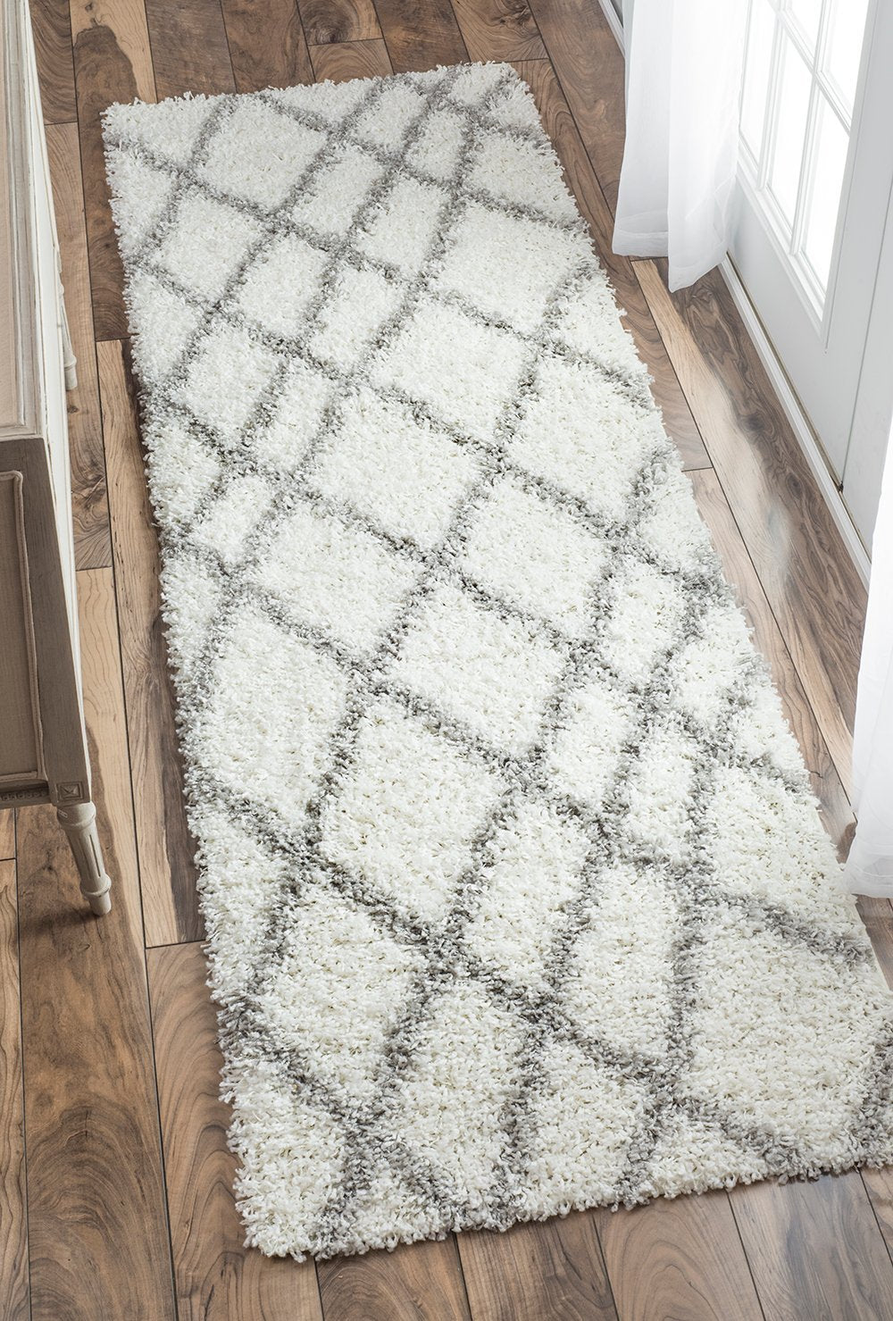 Nuloom Rugs - Alvera Easy Shag - White