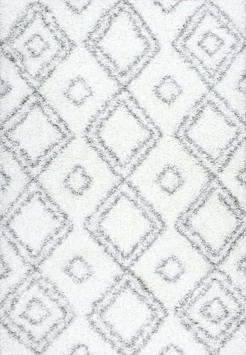 Nuloom Rugs - Iola Easy Shag - White