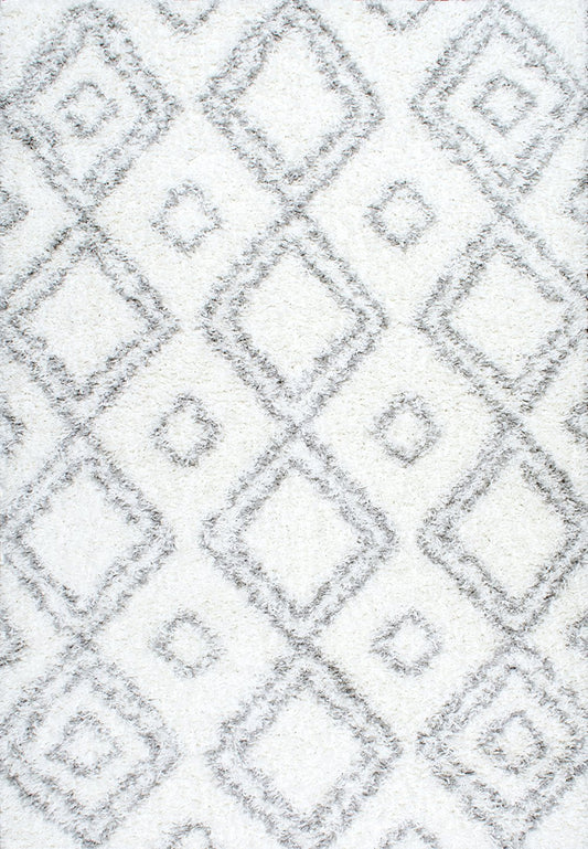 Nuloom Rugs - Iola Easy Shag - White