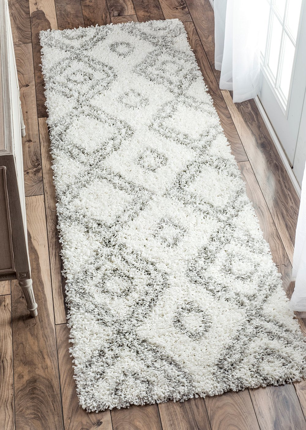 Nuloom Rugs - Iola Easy Shag - White