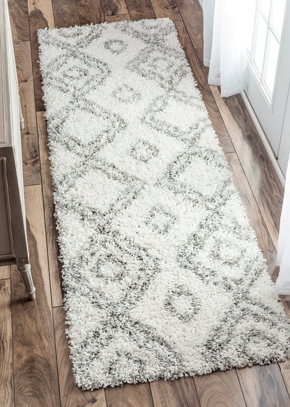 Nuloom Rugs - Iola Easy Shag - White