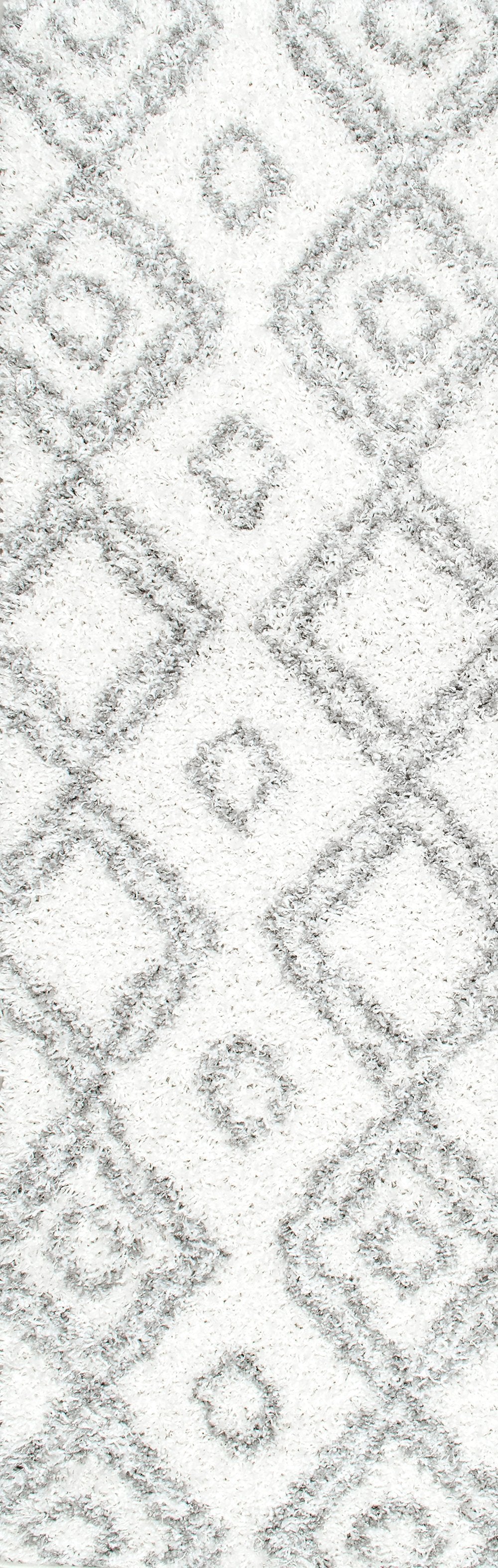 Nuloom Rugs - Iola Easy Shag - White