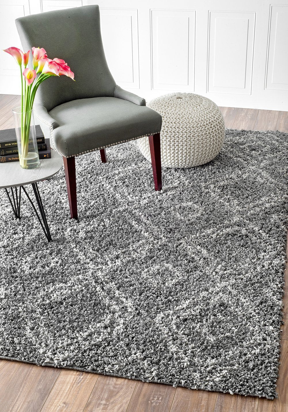 Nuloom Rugs - Iola Easy Shag - Grey