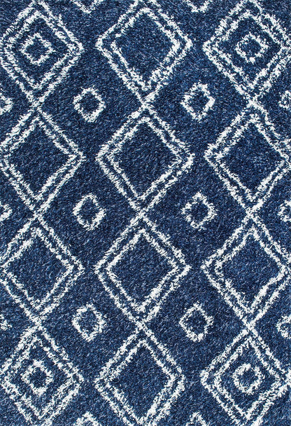 nuLOOM Rugs - Iola Easy Shag - Blue