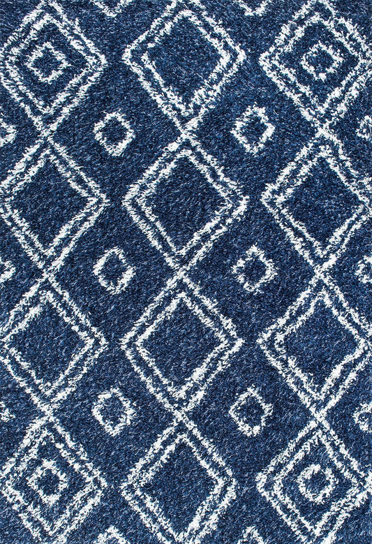 Nuloom Rugs - Iola Easy Shag - Blue