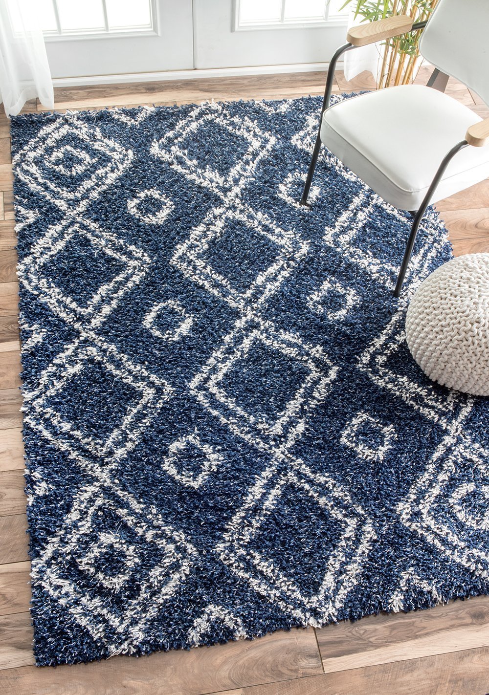 Nuloom Rugs - Iola Easy Shag - Blue