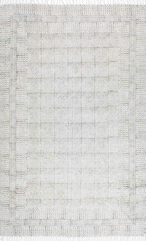 nuLOOM Rugs - Flatweave Rita Moroccan Trellis - Ivory