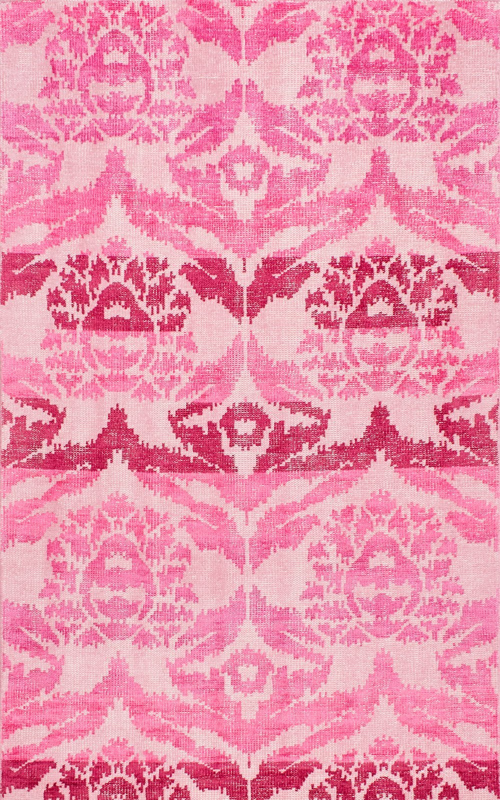 Nuloom Rugs - Hand Knotted Kayce - Pink