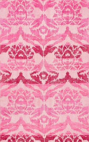 nuLOOM Rugs - Hand Knotted Kayce - Pink