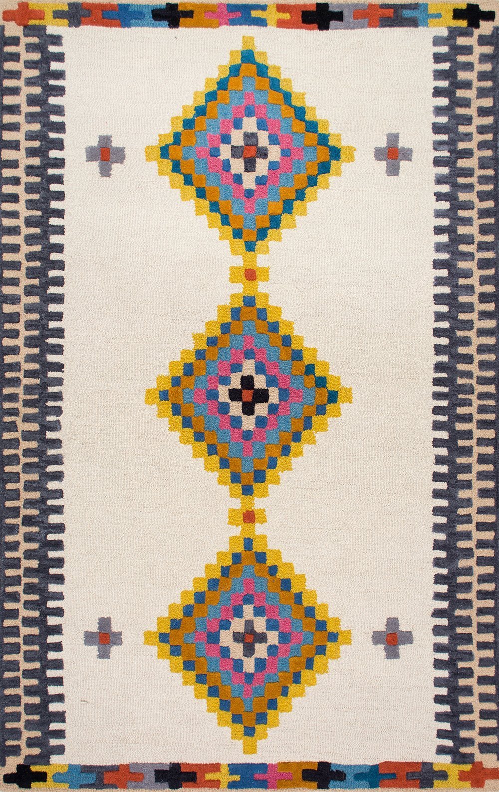 Nuloom Rugs - Hand Tufted Tribal Jodie - Beige