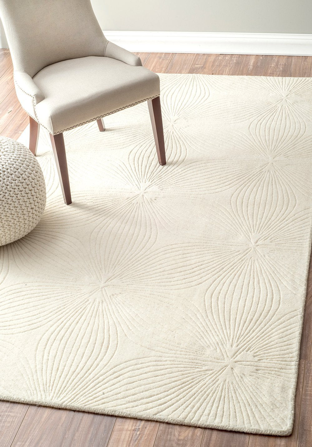 Nuloom Rugs - Hand Woven Necole - Ivory