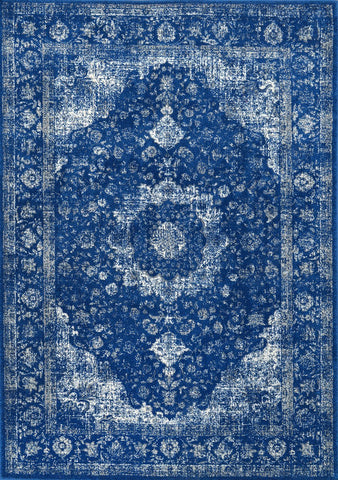 Alfombras nuLOOM - Alfombra Verona - Azul oscuro