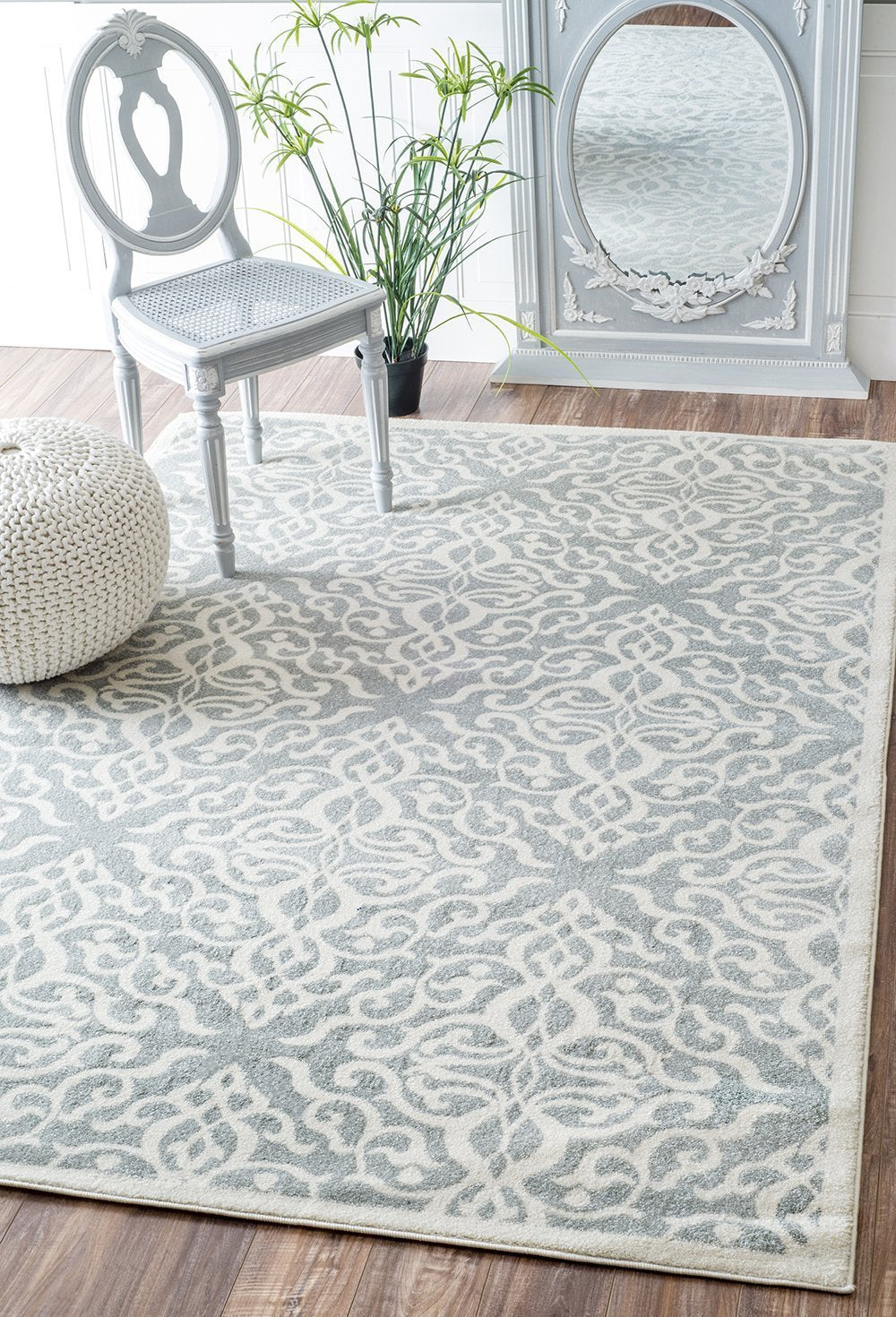 Nuloom Rugs - Contessa - Silver