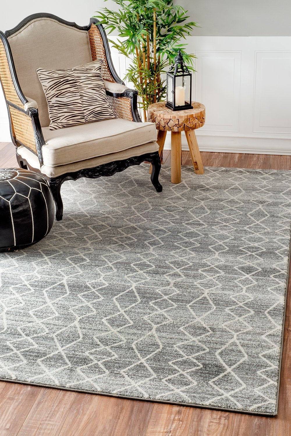 Nuloom Rugs - Dede - Grey