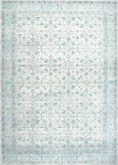 nuLOOM Rugs - Vintage Lindy - Aqua