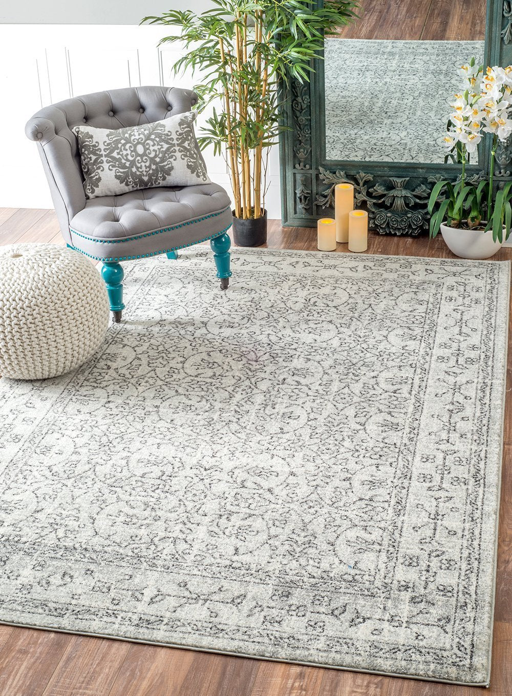 Nuloom Rugs - Vintage Waddell - Grey