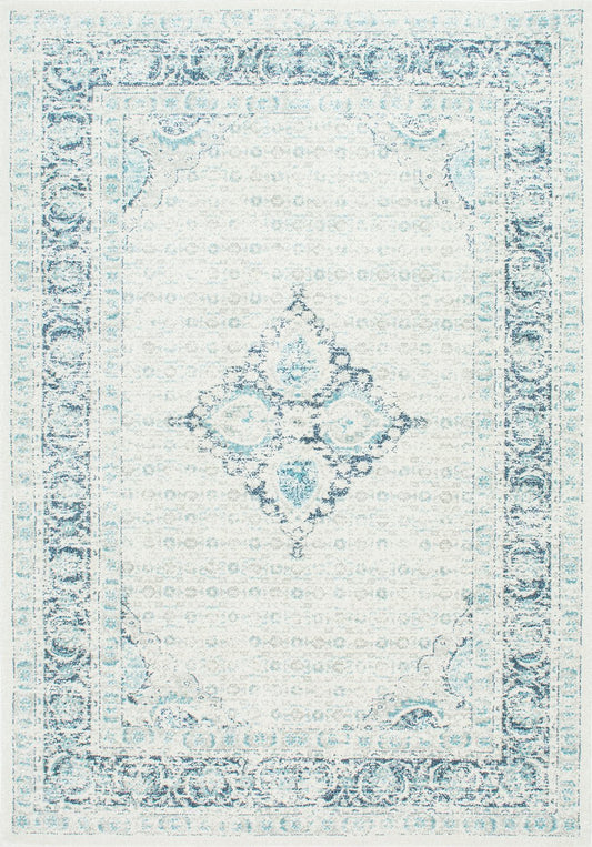 Nuloom Rugs - Vintage Pauley - Light Blue