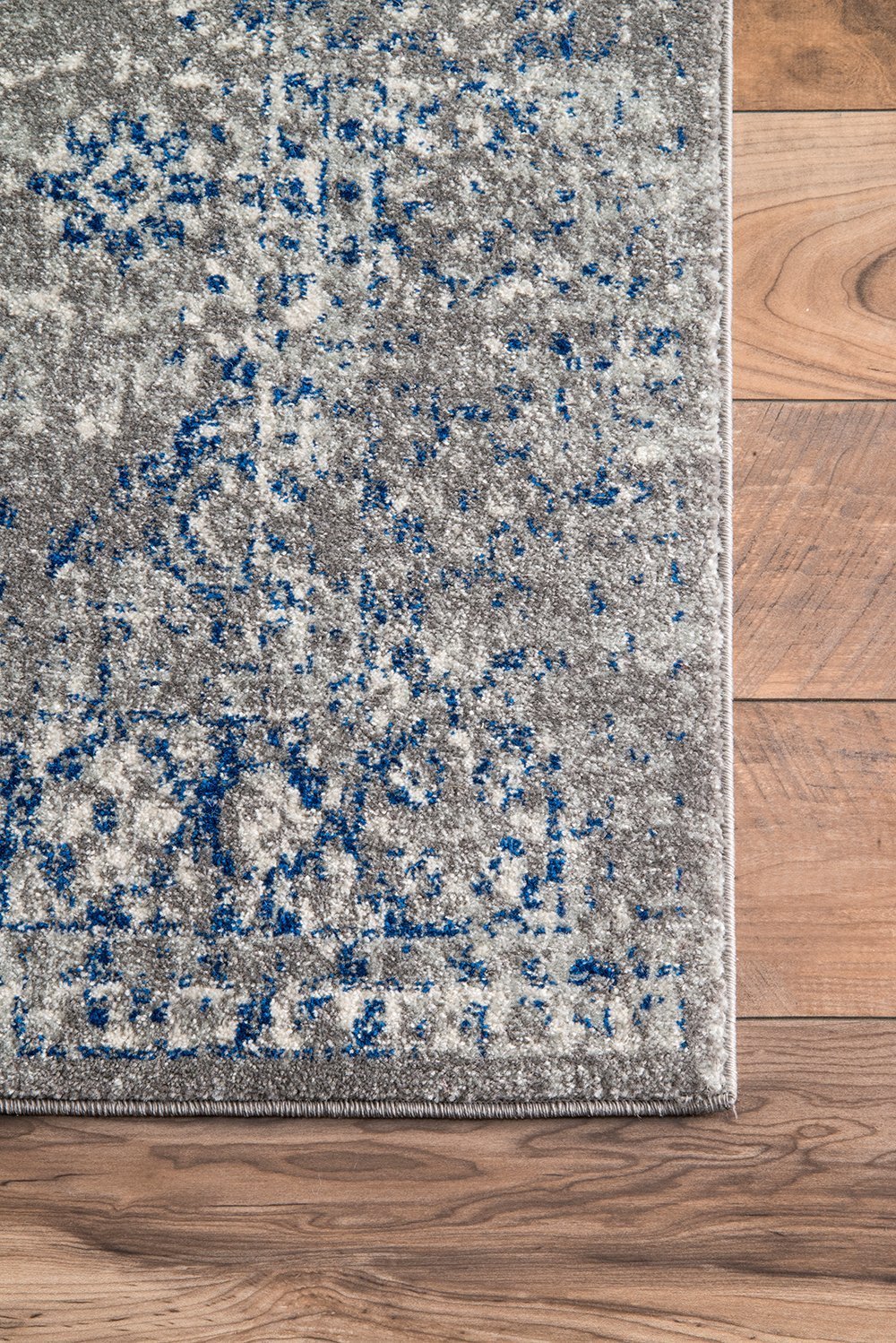 Nuloom Rugs - Distressed Mabelle - Dark Blue