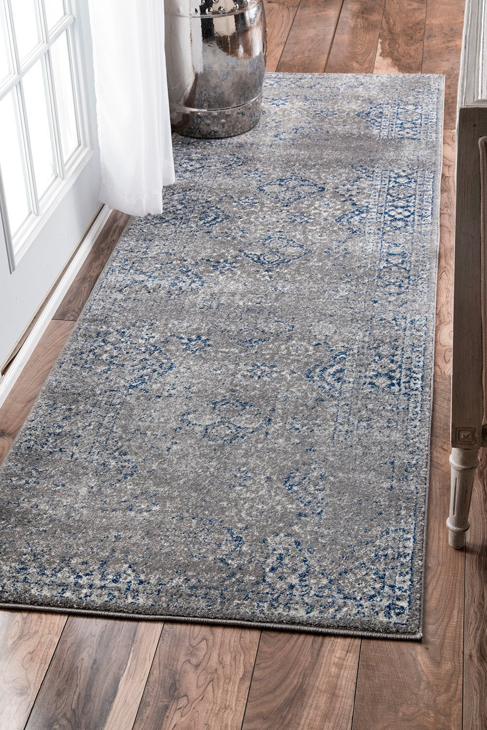 Nuloom Rugs - Distressed Mabelle - Dark Blue