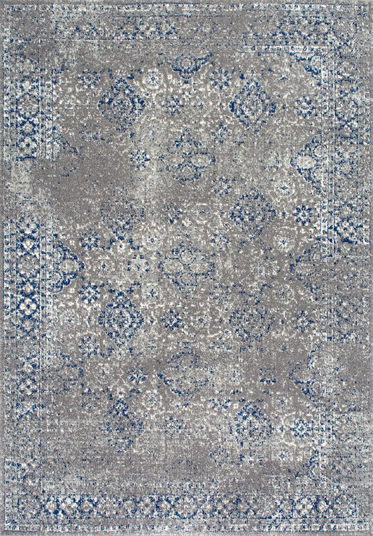 Nuloom Rugs - Distressed Mabelle - Dark Blue